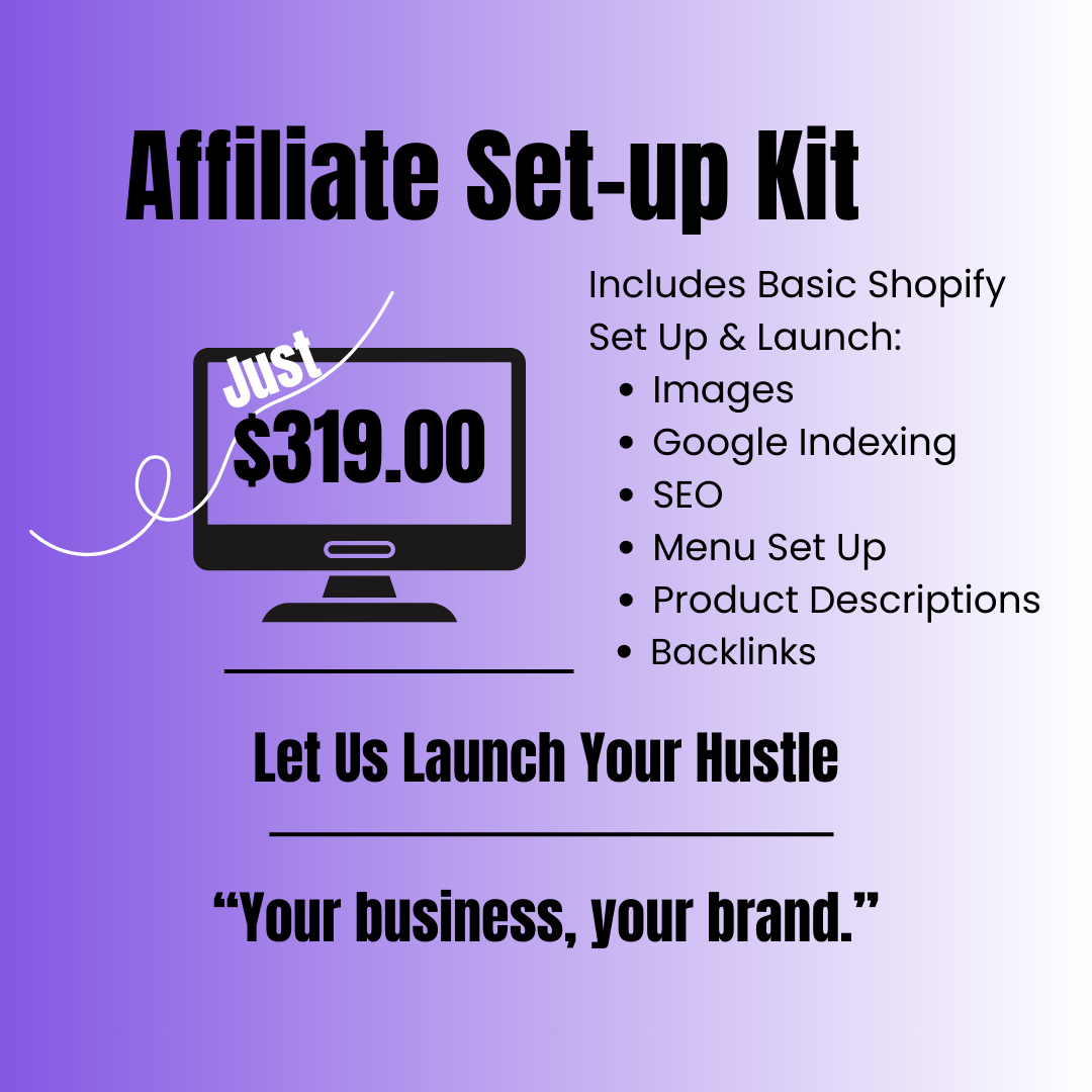 Affiliate Set-up Kit The Bean Grind