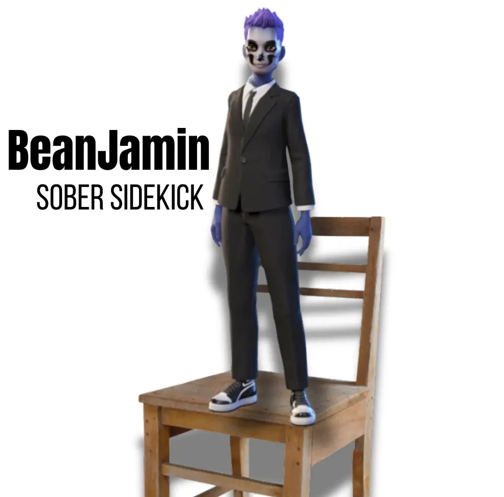 BeanJamin Sober Sidekick Mug – Featuring Our Custom Recovery ChatGPT, by The Bean Grind Printify