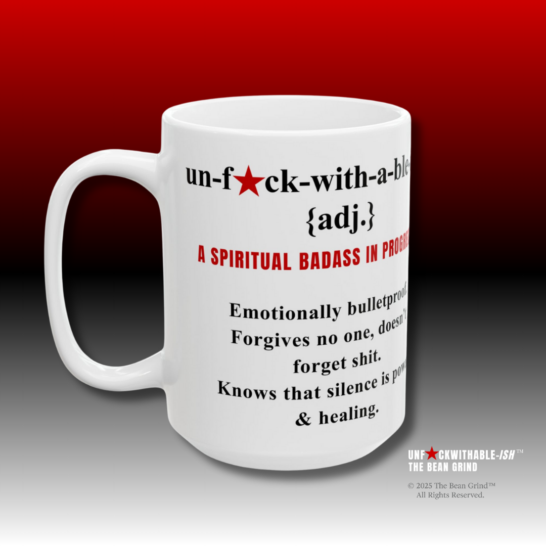UNF★CKWITHABLE-ISH™ Definition Mug, Skarlitt Silhouette
