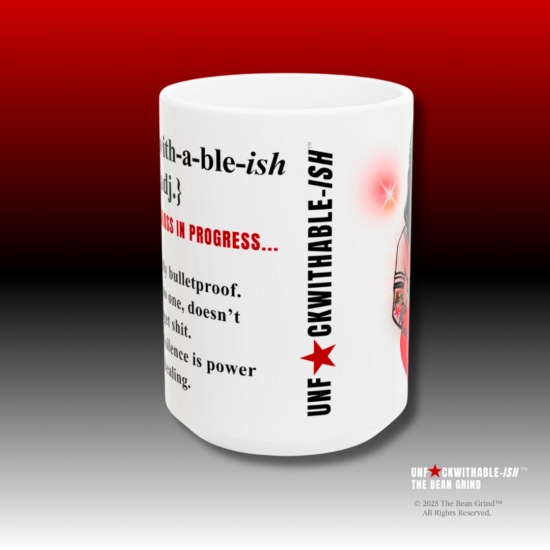 UNF★CKWITHABLE-ISH™ Definition Mug, Skarlitt Silhouette