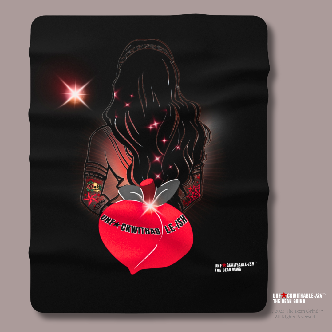 UNF★CKWITHABLE-ISH Across Skarlitt's Ass, Cozy Minky Serpa Blanket