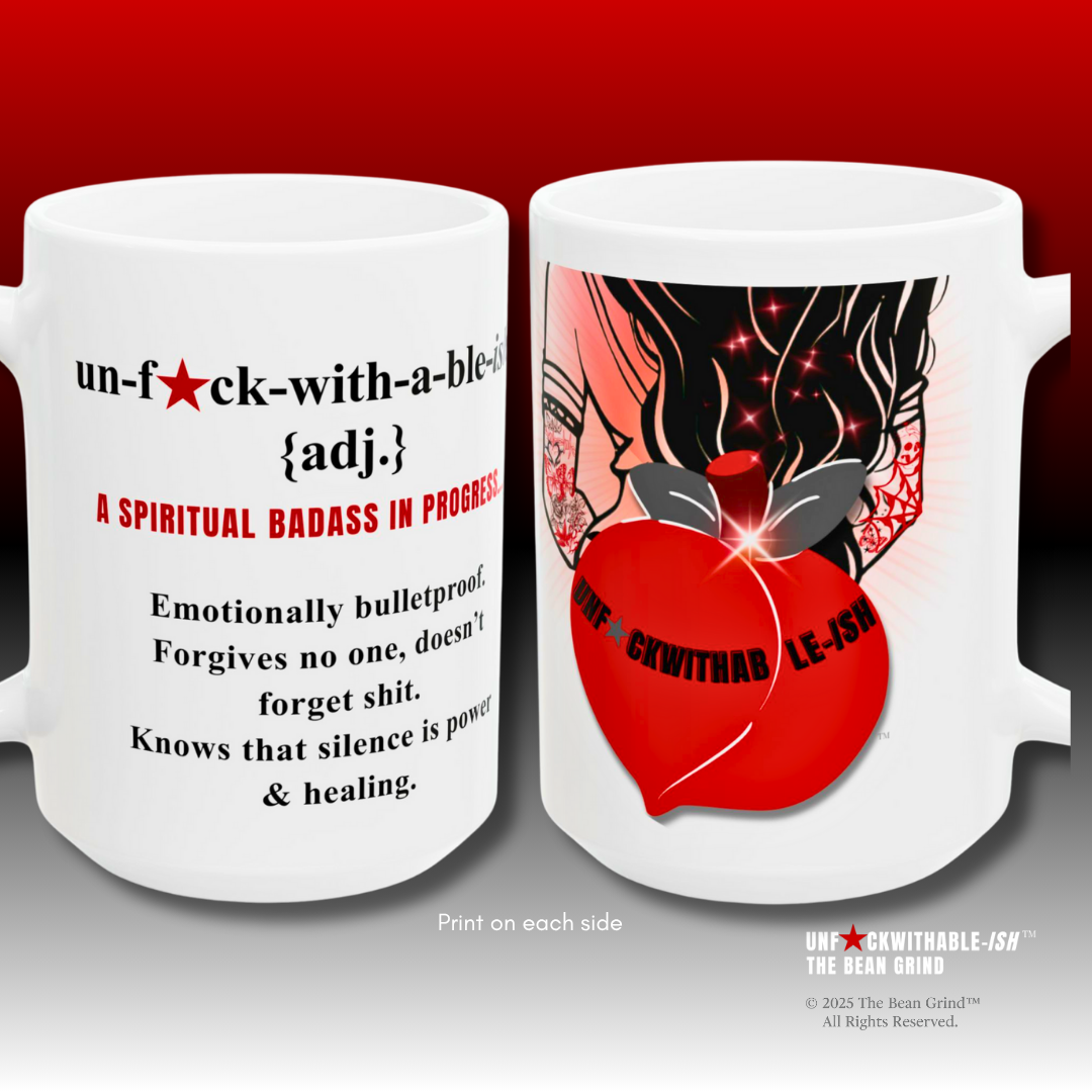 UNF★CKWITHABLE-ISH™ Definition Mug, Skarlitt Silhouette
