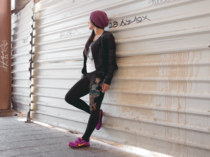 Rebel Tattooed Skarlitt High-Waisted Leggings, 4 Colors